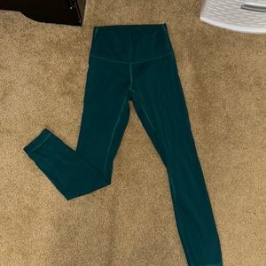 Lulu lemon leggings! Size:4 Color:Teal